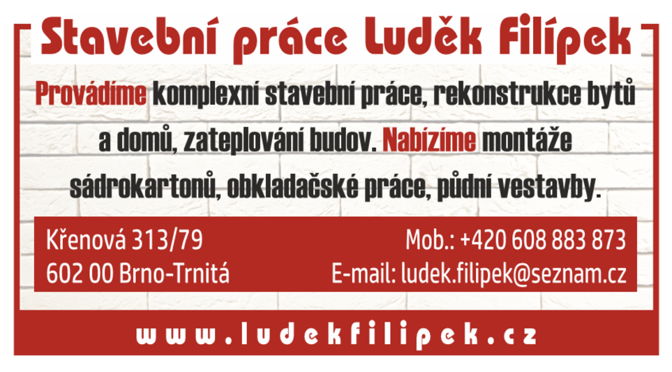 Stavební a úklidové práce Luděk Filípek